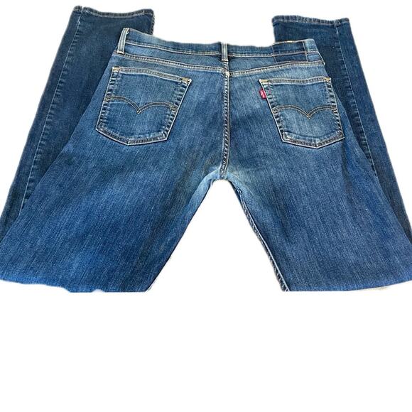 Men’s Levi’s Jeans 513, straight leg , Vntg 2019,  2% spandex , 5 pockets 34/34 - Picture 4 of 12